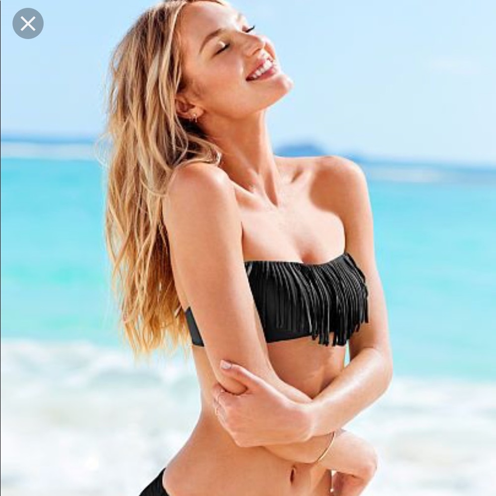 Victoria’s Secret Fringe Bandeau Top